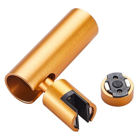 Магнитный трековый светильник FARM Золотистый LED 1*5W 3000K 350Lm Ra90 60 IP20 D35xH10 ST811.206.05 - фото