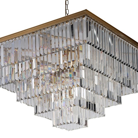 10019/800S Подвесная люстра LOFT IT Prism Clear - фото