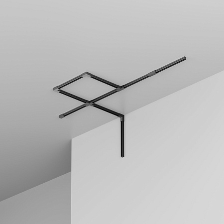 Профиль 3м Elasity IP накладной черный - фото