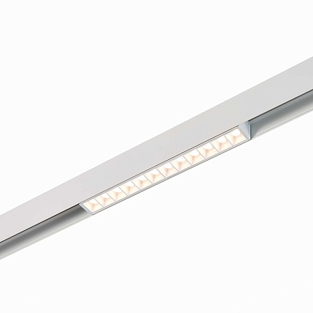Магнитный трековый светильник белый LED 1*12W 3000K 1 009Lm Ra>80 36° IP20 L222xW22xH44 ST361.536.12 - фото