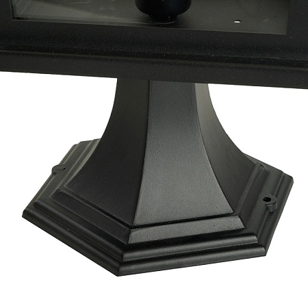 Светильник садово-парковый Feron PL754  на постамент 60W 230V E14, черный - фото