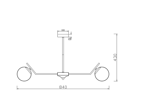 Люстра Freya Moonrock FR5173PL-08BS - фото
