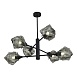 Люстра потолочная ST-Luce Черный/Серо-зеленый E14 6*40W SL1175.402.06 - фото