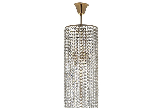 Подвесная хрустальная люстра Arti Lampadari Stella E 1.3.20.105 G - фото