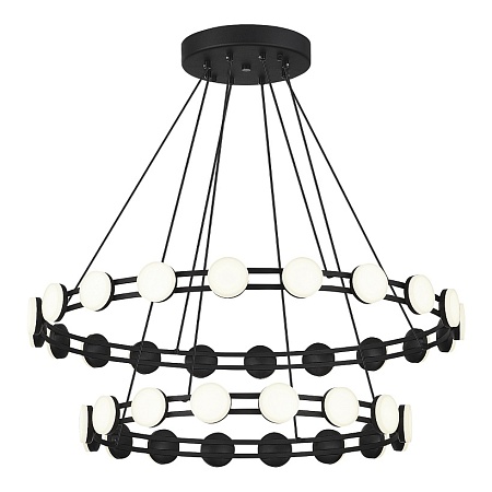 Светильник подвесной ST-Luce черный/белый LED 1*70W 4000K SL6610.403.36 - фото