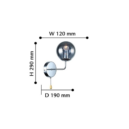 Настенный светильник F-Promo 2345-1W - фото