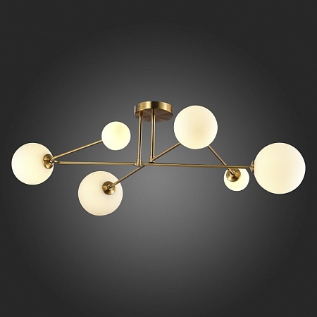 Светильник потолочный Латунь/Белый G9 LED 6*5W SLE2211-302-06 - фото