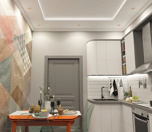 DK3061-WBR Встраиваемый светильник, IP 20, 10 Вт, GU5.3, LED, белый/бронзовый, пластик - фото