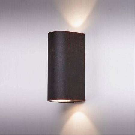 Фасадный светильник Arte Lamp DOPPIO A3502AL-2RI - фото