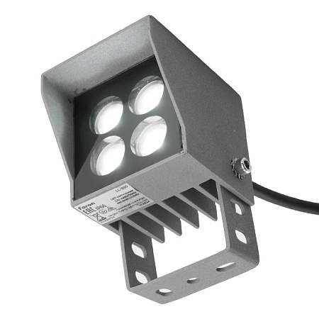 Светодиодный светильник ландшафтно-архитектурный Feron LL-895  AC220-240 4W 6400K IP66, квадрат - фото