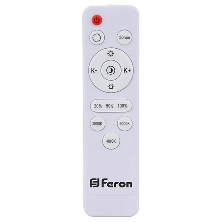 Светодиодный управляемый светильник накладной Feron AL5950 тарелка 86W 3000К-6500K - фото