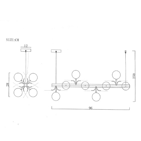 Рядный Светильник Matisse L Self L96,2 White Imperiumloft 191884-26 - фото