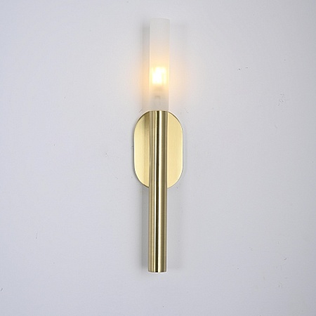 Бра Rousseau Small Bath Sconce Brass Imperiumloft 192930-22 - фото