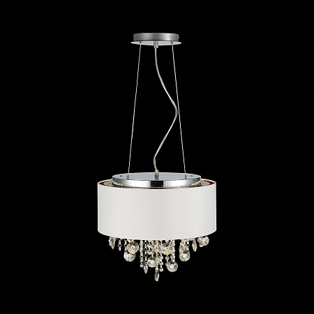 Светильник подвесной ST-Luce Хром/Белый, Золотистый, Прозрачный E14 4*40W SL1350.503.04 - фото