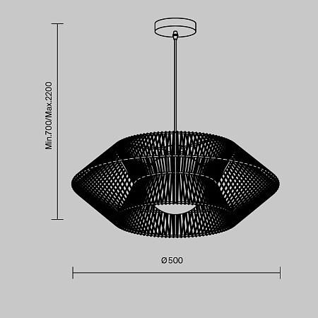 Подвесной светильник Freya Cottage FR5405PL-01B3 - фото