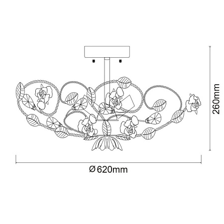 Светильник MW-Light Букет 421013406 - фото
