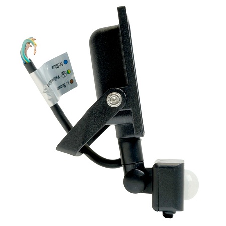 Светодиодный прожектор Feron с датчиком  LL-906 IP44 20W 6400K - фото