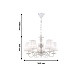 Подвесная люстра Favourite 1730-5P - фото