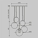 Подвесной светильник Maytoni Basic form MOD521PL-05G - фото
