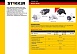 Вилка STEKKER PPG16-42-201 прямая с заземляющим контактом, ABS пластик 250В, 16A, IP20, белая - фото