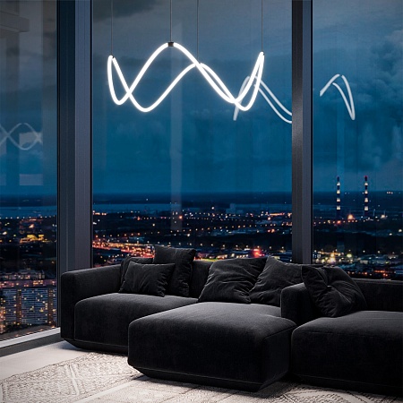 Подвесной светильник Eurosvet 90288/1 черный - фото