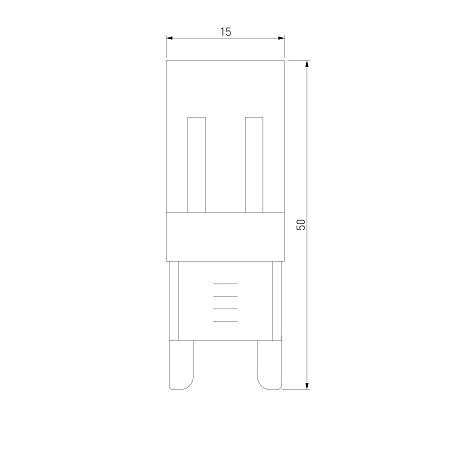 Светодиодная лампа JCD 5W 220V 3300К G9 BLG908 Elektrostandard - фото