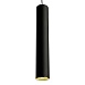 Светильник потолочный Feron ML1018 Barrel levitation на подвесе MR11 35W 230V, черный + золото 40*250 - фото