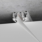 Slim Magnetic Шинопровод в натяжной потолок с декоративными вставками белый (2м) 85204/00 85204/00 Elektrostandard
