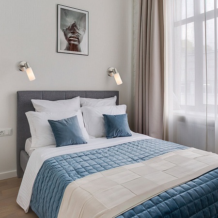 Настенный светильник Eurosvet 20043/1 сатин-никель - фото