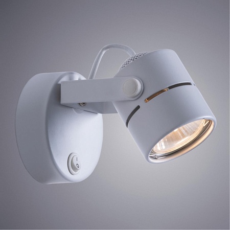 Спот Arte Lamp MIZAR A1311AP-1WH - фото