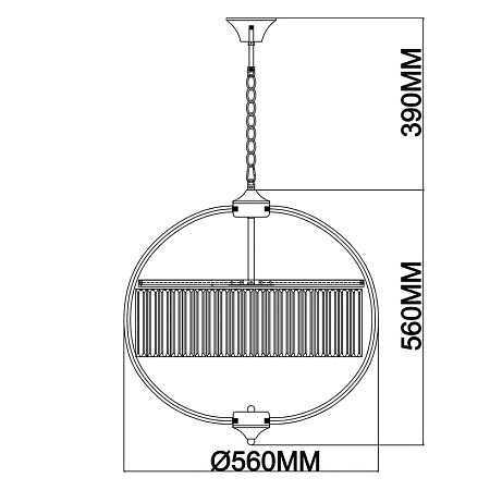 Люстра MW-Light Гослар 498015805 - фото