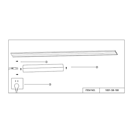 Проводной коннектор Unica Favourite 1001-SB-180 - фото