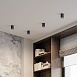 Светильник потолочный светодиодный Points 7W 4000K черный 25111/LED Elektrostandard - фото