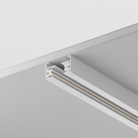 Трековая система Technical однофазная для натяжного потолка белая 300x300x300 TS-Z-300-TR005-1-GU10-W