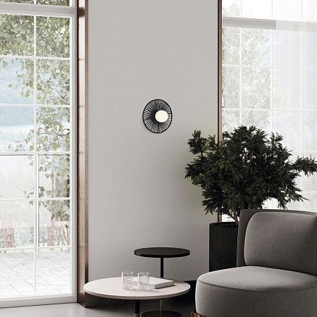 Светильник настенный черный/черный, белый G9 LED 1*5W SLE6022-401-01 - фото