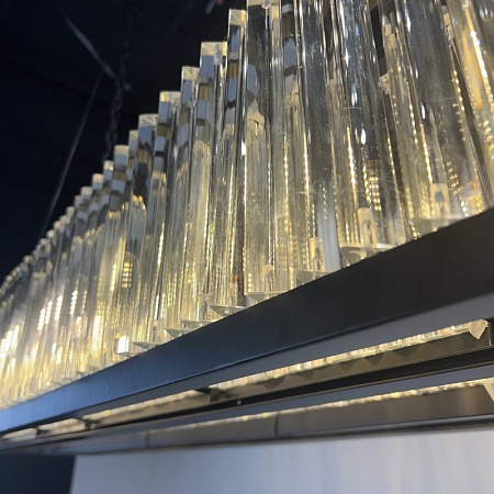 Люстра Rh 1920S Odeon Clear Glass Black 180 Imperiumloft 248522-22 - фото