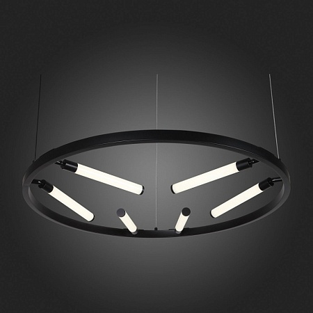 Светильник подвесной ST-Luce Черный/Белый LED 6*6W 4000K SL393.403.06 - фото