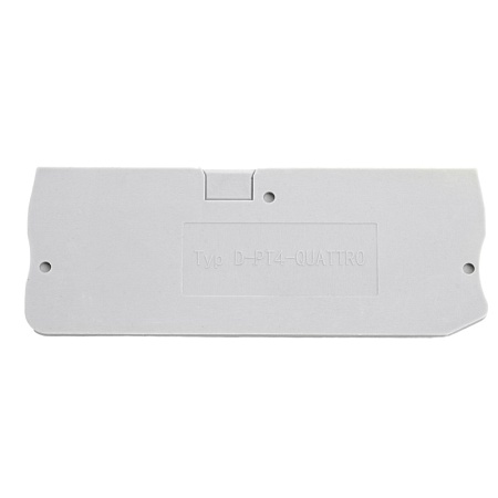 Торцевая заглушка для ЗНИ LD574 4 мм² (JXB PT 4), серый LD583-1-40 - фото