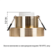 Точечный встраиваемый светильник ARTE LAMP A1240PL-1SG - фото