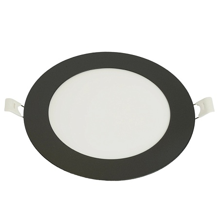 Светодиодный светильник Feron AL500 встраиваемый 9W 4000K черный - фото