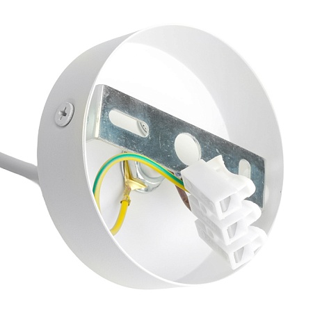 Светильник потолочный Feron Barrel HL3698 OLYMPUS levitation 12W, 230V, GX53, белый, на подвесе 1,7 м - фото