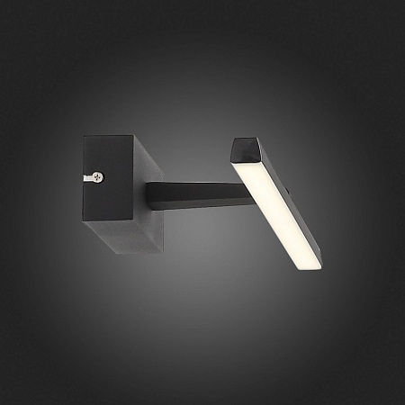 Подсветка для картин ST-Luce Черный/Черный LED 1*8W 4000K SL446.041.01 - фото