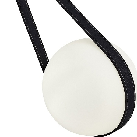 Светильник подвесной ST-Luce Черный/Белый E27 1*60W SL2002.413.01 - фото