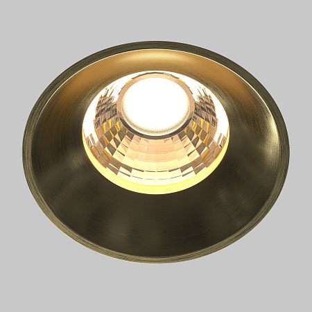 Встраиваемый светильник Technical Round DL058-12W3K-TRS-BS - фото