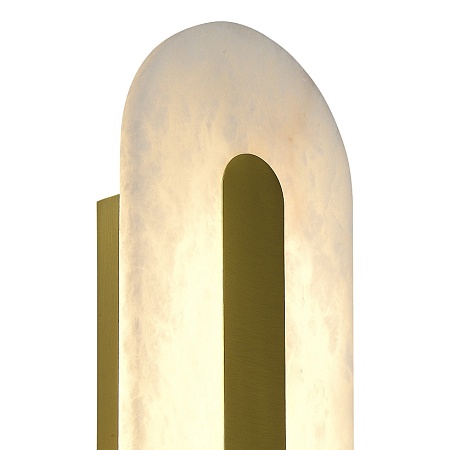 Светильник настенный ST-Luce золотистый/белый LED 1*12W 3000K / 4000K / 6000K SL6139.211.01 - фото
