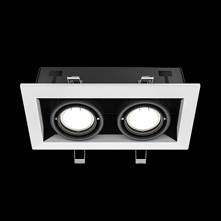 Встраиваемый светильник Technical Metal Modern DL008-2-02-W - фото