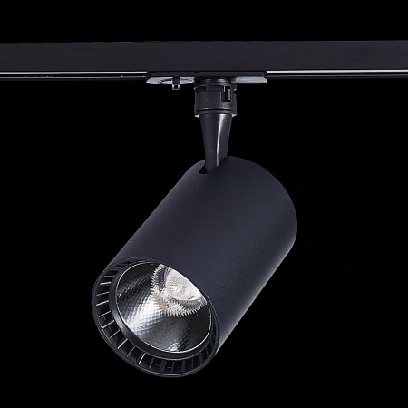 Св-к трек. Черный LED 1*20W 3000K 1 800Lm Ra≥90 36° IP20 L118xW78xH174 100-240V ST351.436.20.36 - фото