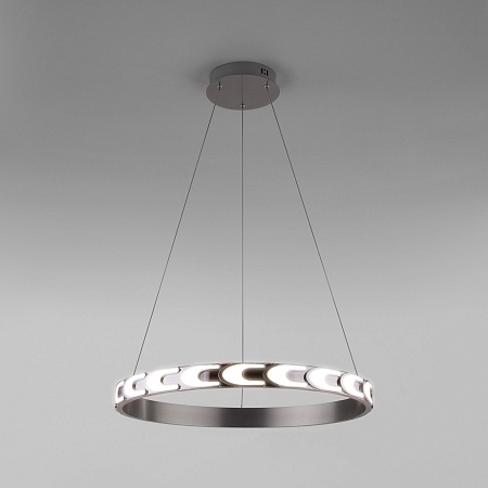 Подвесной светильник Eurosvet 90164/1 сатин-никель - фото