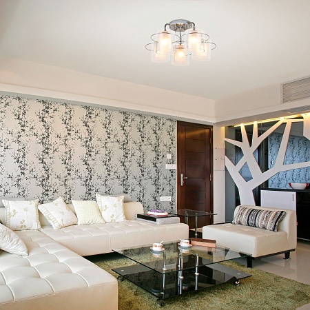 Потолочный светильник Eurosvet 30160/5 хром - фото