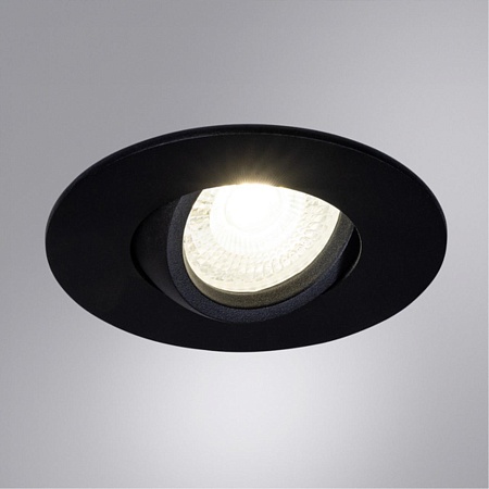 Точечный встраиваемый светильник Arte Lamp GIRO A2867PL-1BK - фото